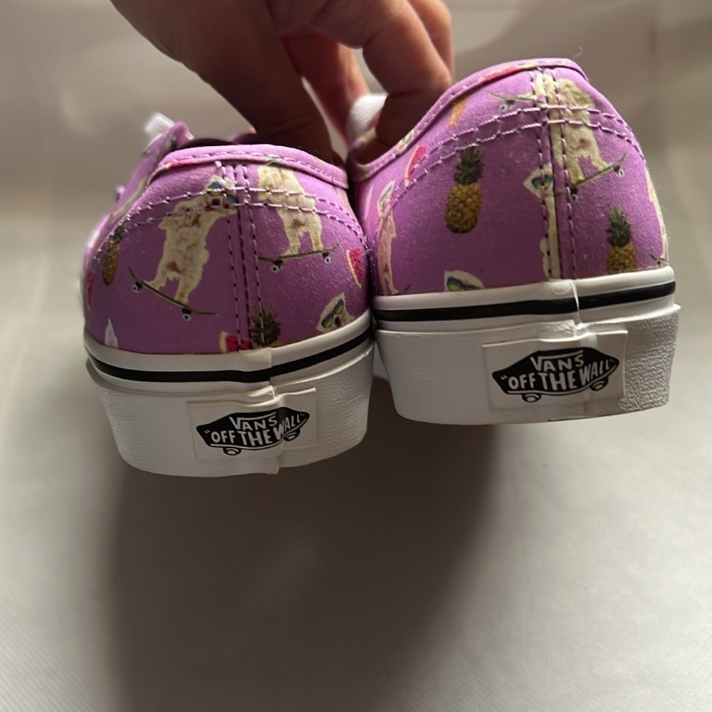 NEW!!! Vans Pool Vibes Ankle Canvas Shoe Sneaker Violet Women’s Size 7 Men’s 5.5 - Picture 7 of 11